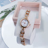 Women's Fashion Casual Alloy Round Quartz Bracelet Watch
