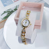 Women's Fashion Casual Alloy Round Quartz Bracelet Watch