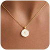 Women's Fashion Colorful Geometric Cross Pendant Necklace In Electroplated Copper With Regular Chain Elegant Versatile Clavicle Jewelry