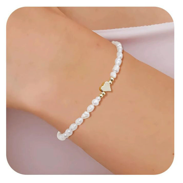 Women's Fashion Copper Multi Layer Paper Clip Cuban Link And Snake Chain Bracelet With Geometric Style Electroplated Finish