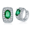 Women's Fashion Crystal Zircon Flower Water Drop Earrings In Casual Elegant Style With Full Crystal Inlay