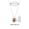 Women's Fashion Cute Helicopter Titanium Steel And Copper Clavicle Chain With Electroplating
