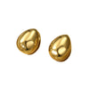 Women's Fashion Doublelayer Love Heart Stainless Steel Electroplated Earrings