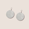 Women's Fashion Exaggerated Round Geometric Dangle Earrings Metal Electroplated Color Block Statement Ear Accessories
