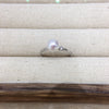 Women's Fashion Freshwater Pearl Ring In S925 Sterling Silver Round Shape