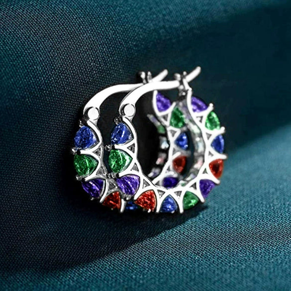 Women's Fashion Geometric Copper Earrings