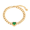 Women's Fashion Geometric Stainless Steel 18K Gold Electroplated Bracelet