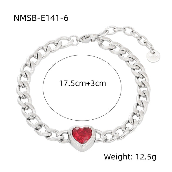 Women's Fashion Geometric Stainless Steel 18K Gold Electroplated Bracelet