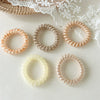 Women's Fashion Hair Rope Headwear High Elastic Plastic Resin Handmade