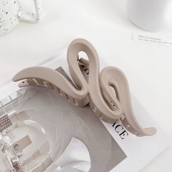 Women's Fashion Handmade Ps Material Shark Clip Hair Accessories