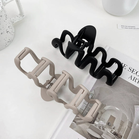 Women's Fashion Handmade Ps Material Shark Clip Hair Accessories