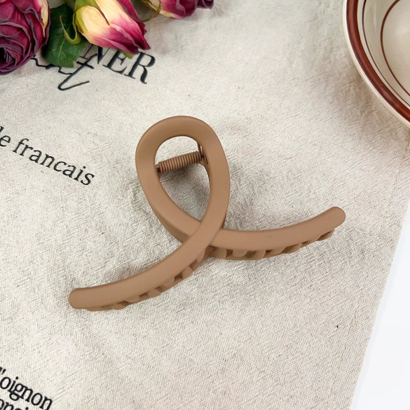Women's Fashion Handmade Ps Material Shark Clip Hair Accessories
