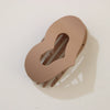 Women's Fashion Heartshaped Duckbill Clip Hair Accessory Ps Material Baking Paint Design