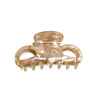 Women's Fashion Leopard Acetic Acid Handmade Hollow Hair Clip