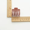 Women's Fashion Ol Hair Clip Plastic Resin Handmade High Ponytail Clip For Headwear
