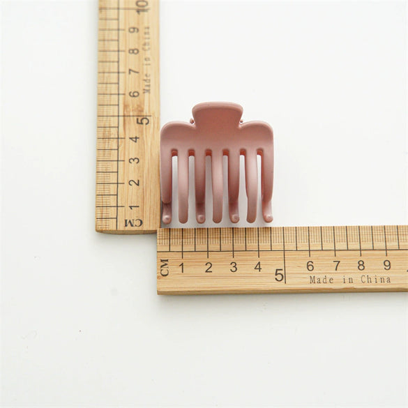 Women's Fashion Ol Hair Clip Plastic Resin Handmade High Ponytail Clip For Headwear