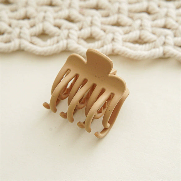 Women's Fashion Ol Hair Clip Plastic Resin Handmade High Ponytail Clip For Headwear