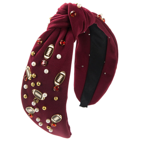 Women's Fashion Pearl Widebrimmed Decorative Hair Accessories Headband