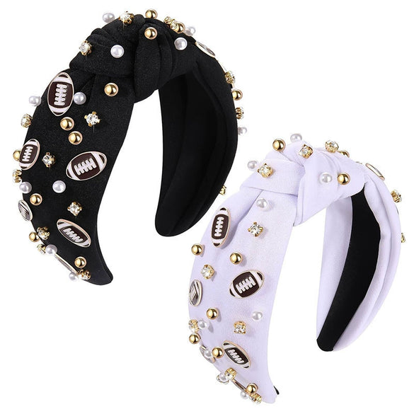 Women's Fashion Pearl Widebrimmed Decorative Hair Accessories Headband