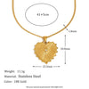 Women's Fashion Pendant Jewelry With Geometric Pattern Titanium And Stainless Steel Ochain Necklace Electroplated With Sun Moon Star Pendant