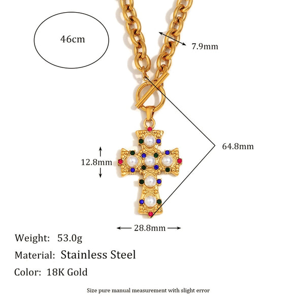 Women's Fashion Pendant Jewelry With Geometric Pattern Titanium And Stainless Steel Ochain Necklace Electroplated With Sun Moon Star Pendant