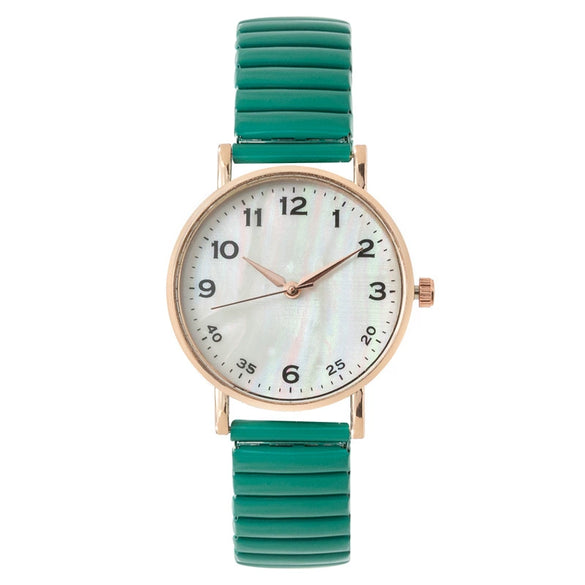 Women's Fashion Quartz Watch Alloy Case Metal Strap Round Dial