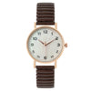 Women's Fashion Quartz Watch Alloy Case Metal Strap Round Dial