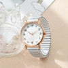 Women's Fashion Quartz Watch Alloy Case Metal Strap Round Dial