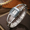 Women's Fashion Quartz Watch Square Alloy Stainless Steel Bracelet