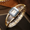 Women's Fashion Quartz Watch Square Alloy Stainless Steel Bracelet