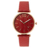 Women's Fashion Quartz Watch With Alloy Case Imitation Leather Strap And Round Dial