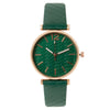 Women's Fashion Quartz Watch With Alloy Case Imitation Leather Strap And Round Dial