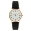 Women's Fashion Quartz Watch With Round Dial Stainless Steel Strap Alloy Case