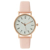 Women's Fashion Quartz Watch With Round Dial Stainless Steel Strap Alloy Case