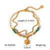 Women's Fashion Retro Stainless Steel Geometric Sun Pendant Necklace With Electroplating Treatment