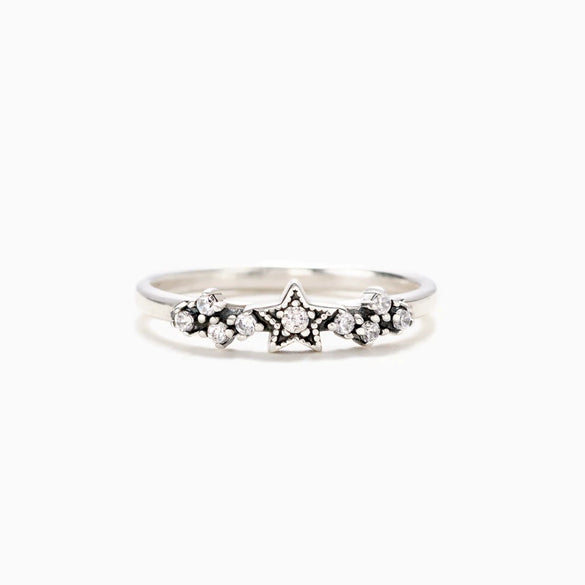 Women's Fashion Simple Geometric S925 Sterling Silver Ring