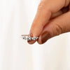 Women's Fashion Simple Geometric S925 Sterling Silver Ring
