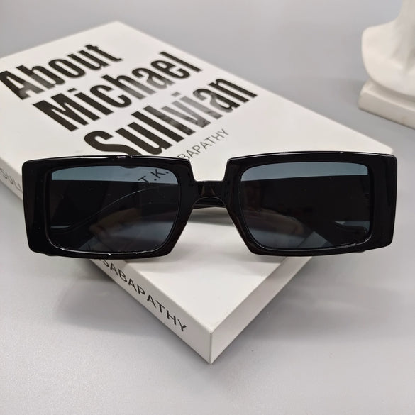 Women's Fashion Square Small Frame Fluorescent Green Sunglasses With Full Frame In Light Luxury Style Frame Material Pc Lens Material Resin