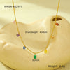 Women's Fashion Stainless Steel Electroplated Clavicle Chain