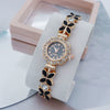 Women's Fashion Stainless Steel Flowershaped Bracelet Watch
