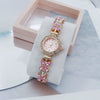 Women's Fashion Stainless Steel Flowershaped Bracelet Watch