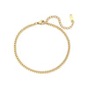 Women's Fashion Trendy Hiphop Style Stainless Steel Electroplated Geometric Chain Bracelet