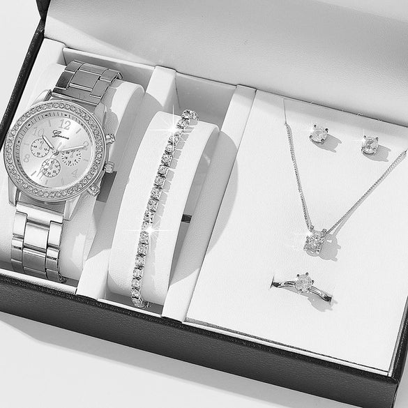 Women's Fashion Watch Alloy Stainless Steel Round Dial