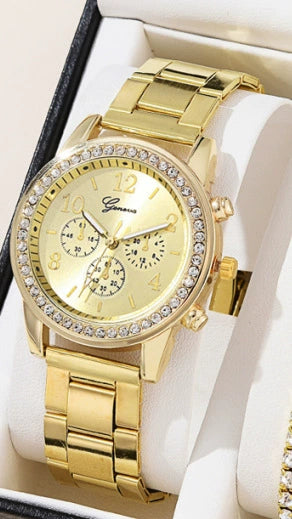 Women's Fashion Watch Alloy Stainless Steel Round Dial
