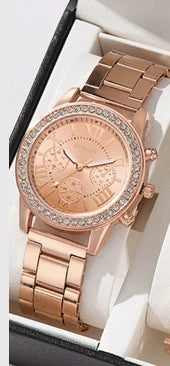 Women's Fashion Watch Alloy Stainless Steel Round Dial