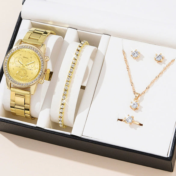 Women's Fashion Watch Alloy Stainless Steel Round Dial