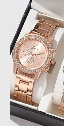Women's Fashion Watch Alloy Stainless Steel Round Dial