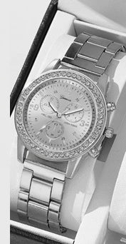 Women's Fashion Watch Alloy Stainless Steel Round Dial