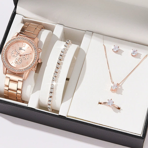 Women's Fashion Watch Alloy Stainless Steel Round Dial