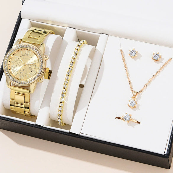 Women's Fashion Watch Alloy Stainless Steel Round Dial